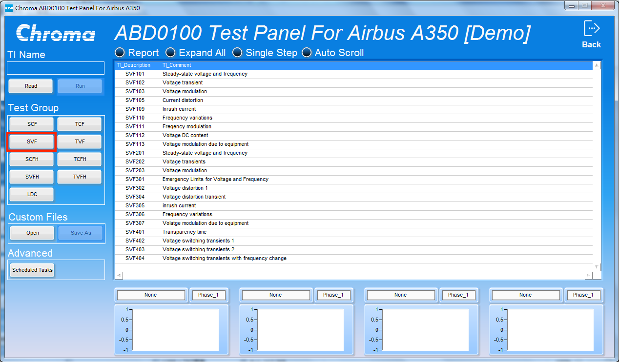 Chroma ABD0100.1.8.1航空航天试验Softpanel SVF