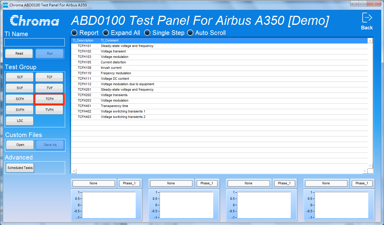 Chroma ABD0100.1.8.1航空航天测试软玻璃TCFH